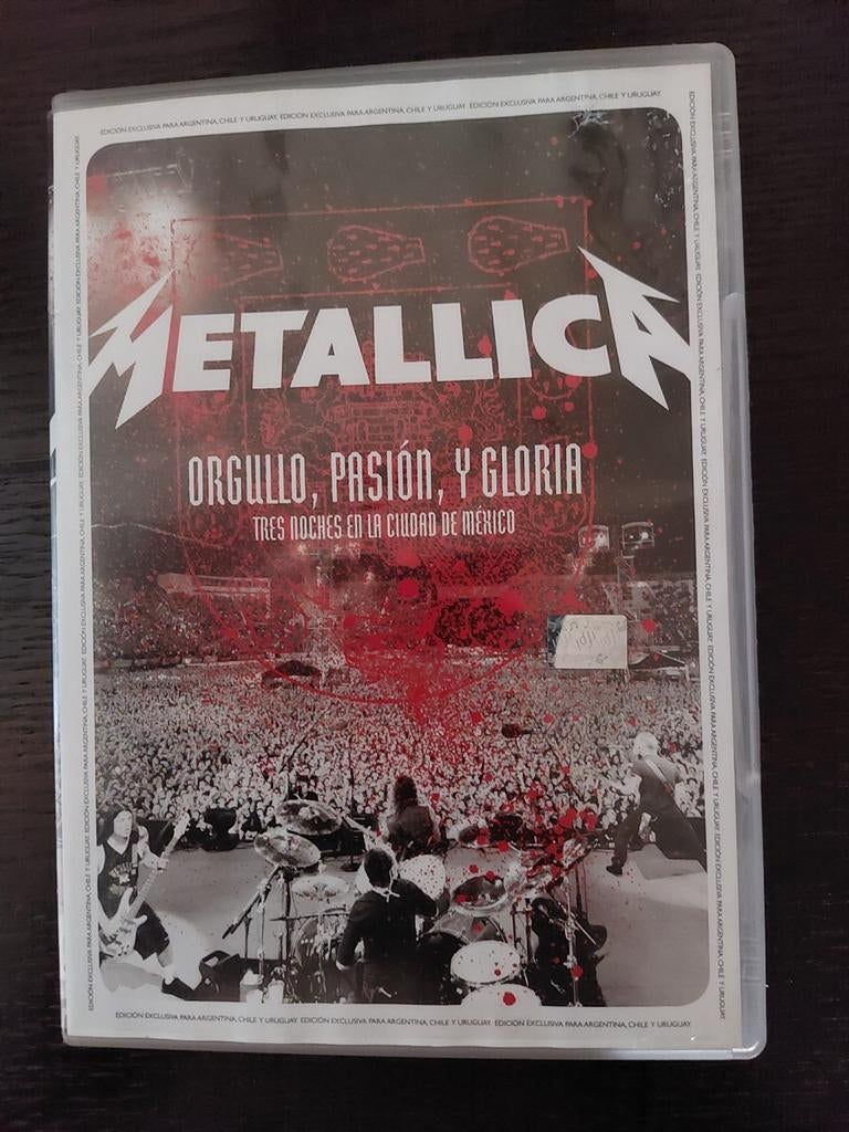 METALLICA - Orgullo, Pasion, Y Gloria, Cd's en Dvd's, Dvd's | Muziek en Concerten, Verzenden, Zo goed als nieuw