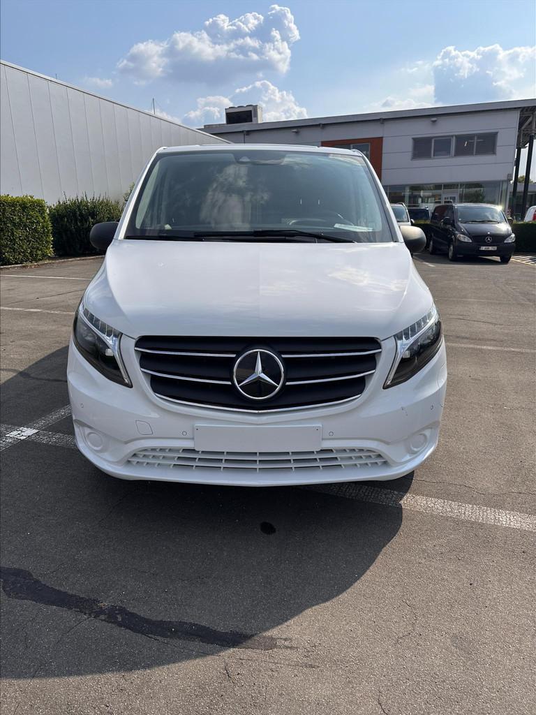 Mercedes-Benz eVito Panel 66 kWh L2 Actieve afstandsassisten, Auto's, Stof, Zwart, 116 pk, Mercedes-Benz