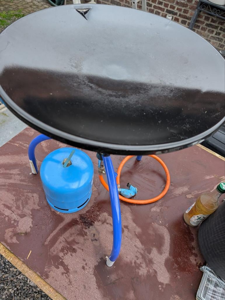 Barbecue à gaz pour paella, entre autres, avec bonbonne de g, Enlèvement ou Envoi