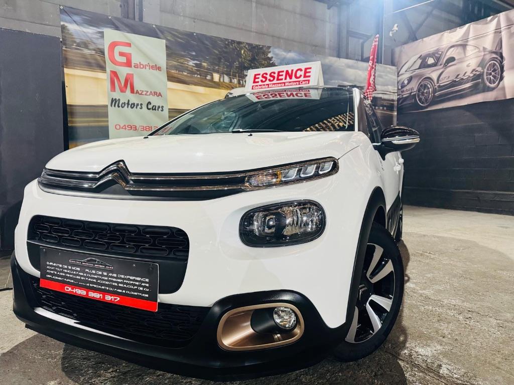 Citroën C3 Shine 1.2i GPS Airco CarPlay J.A, Achat, Euro 6, Entreprise, Garantie prolongée