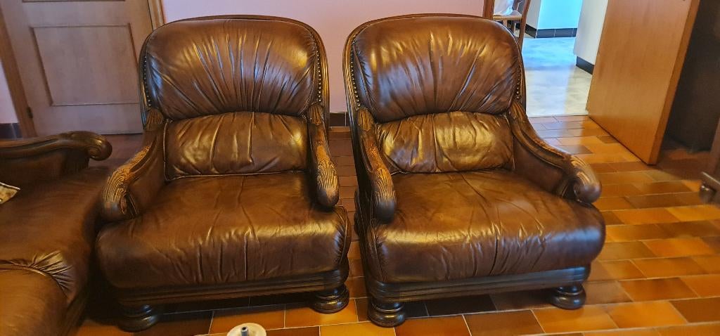 Antiek salon, Ophalen