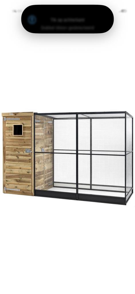 Volière, Enlèvement, Neuf