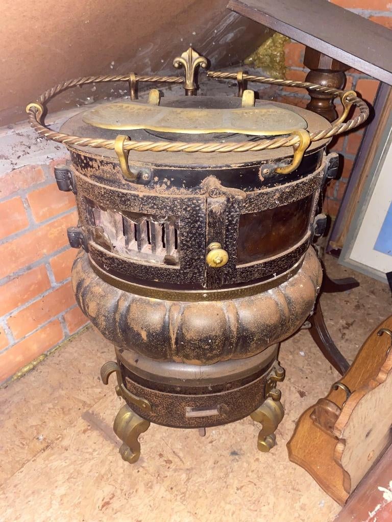 antieke kachel, Antiek en Kunst, Ophalen