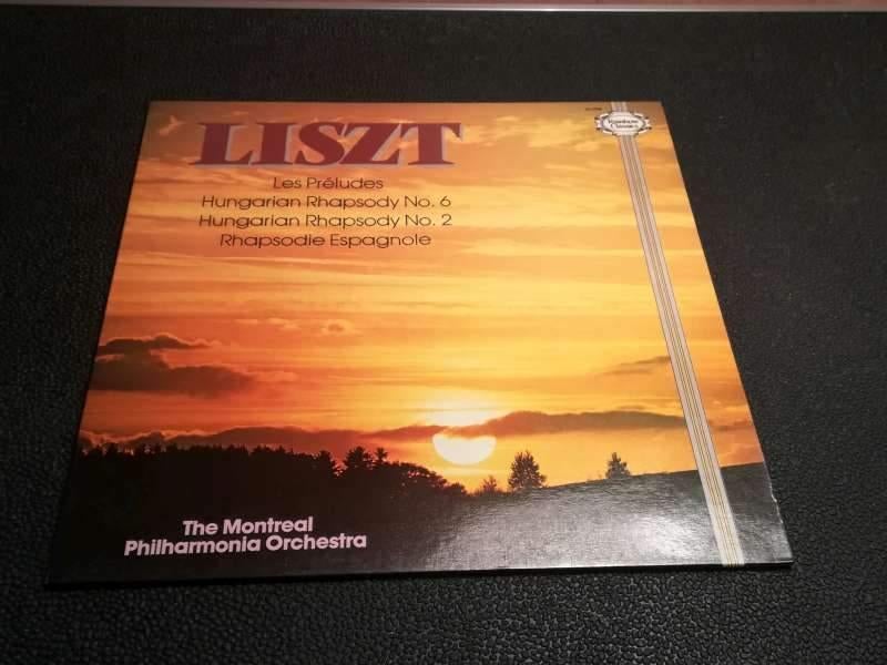 Elpee vinyl Liszt / The Montreal Philharmonia Orchestra, Ophalen of Verzenden, Zo goed als nieuw, 12 inch, Orkest of Ballet