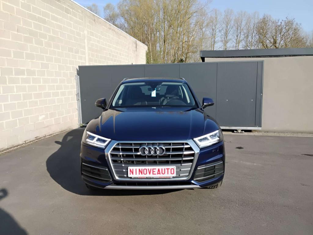Audi Q5 Business Sport HYB+DIESEL AUTO LEDER FULL OPTIE, Auto's, 2430 kg, Gebruikt, Euro 6, 4 cilinders