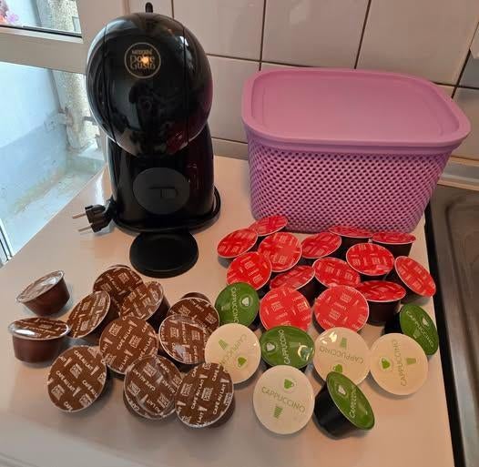 Koffiemachine Dolce Gusto, Elektronische apparatuur, Ophalen, Dolce Gusto, Zo goed als nieuw, Capsulehouder