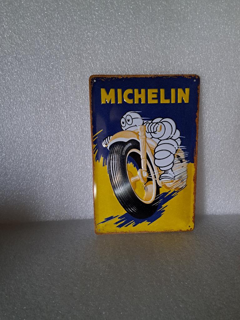 Panneau d'affichage Michelin, Collections, Enlèvement ou Envoi, Comme neuf, Panneau publicitaire