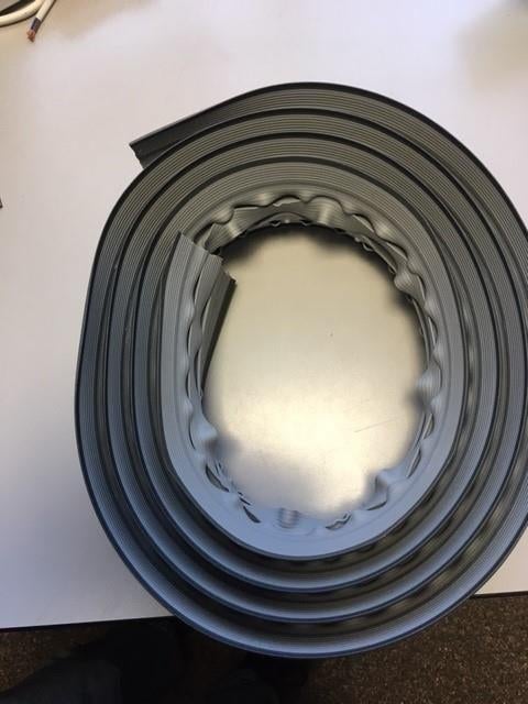 223. Ocs Serpa vloerleidingkanaal, rubber 3 meter, Hobby en Vrije tijd, Overige Hobby en Vrije tijd, Nieuw, Ophalen of Verzenden