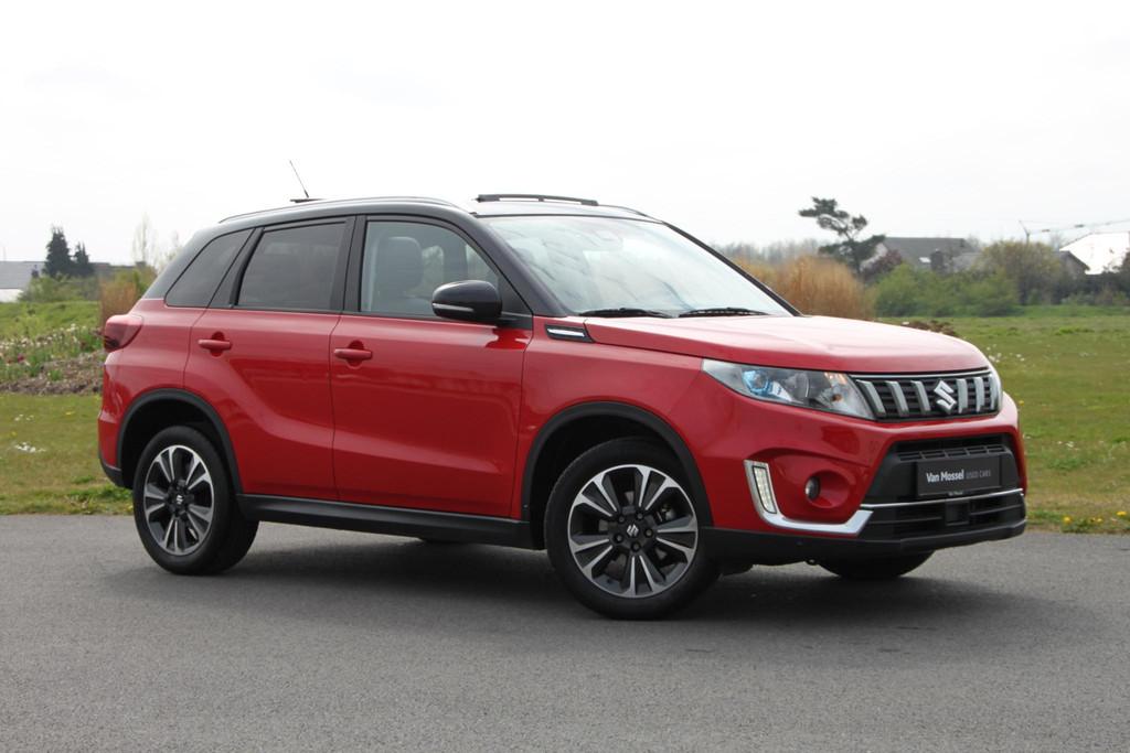 Suzuki Vitara 1.4 Grand Luxe Xtra 48V Hybrid A/T, Auto's, Suzuki, Stof, Gebruikt, Zwart, Grand Vitara