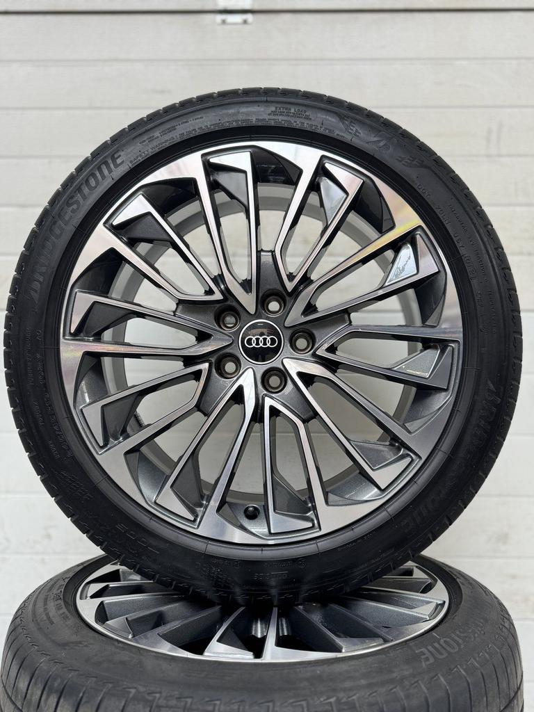 DEMO 19’’ AUDI A6 A7 VELGEN ZOMERBANDEN AU CODERING ORIGINEE, 19 inch, -, -, Banden en Velgen