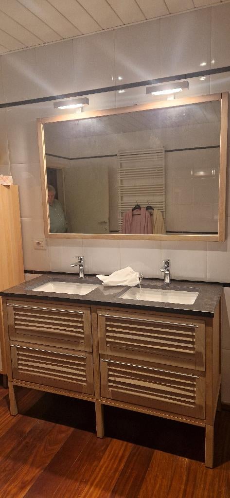 BADKAMERMEUBEL, Doe-het-zelf en Bouw, Sanitair, Ophalen, Zo goed als nieuw, Steen, Bad