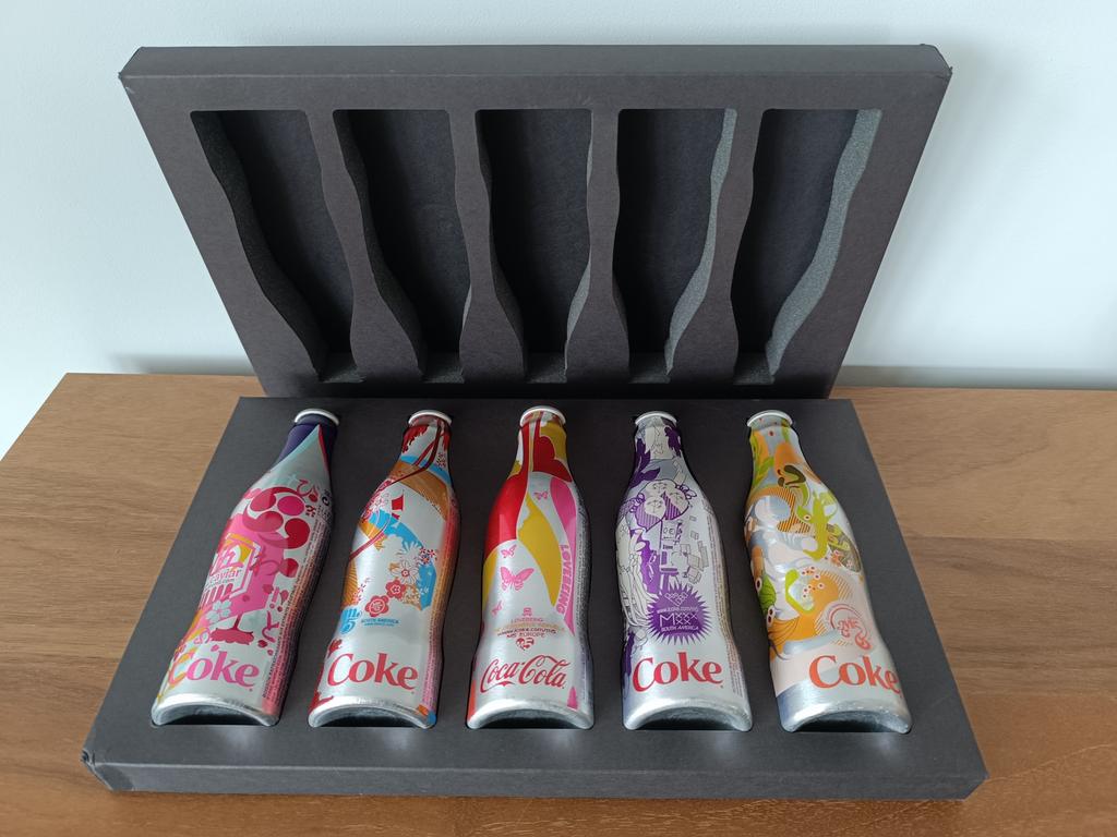 Zeldzame Coca-Cola M5 "Magnificent 5" Limited Edition Boxset, Enlèvement ou Envoi, Comme neuf
