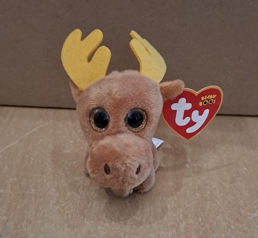 Ty Rendierknuffeltje Happy meal figuurtje mcdonalds (2017), Ophalen of Verzenden, Zo goed als nieuw