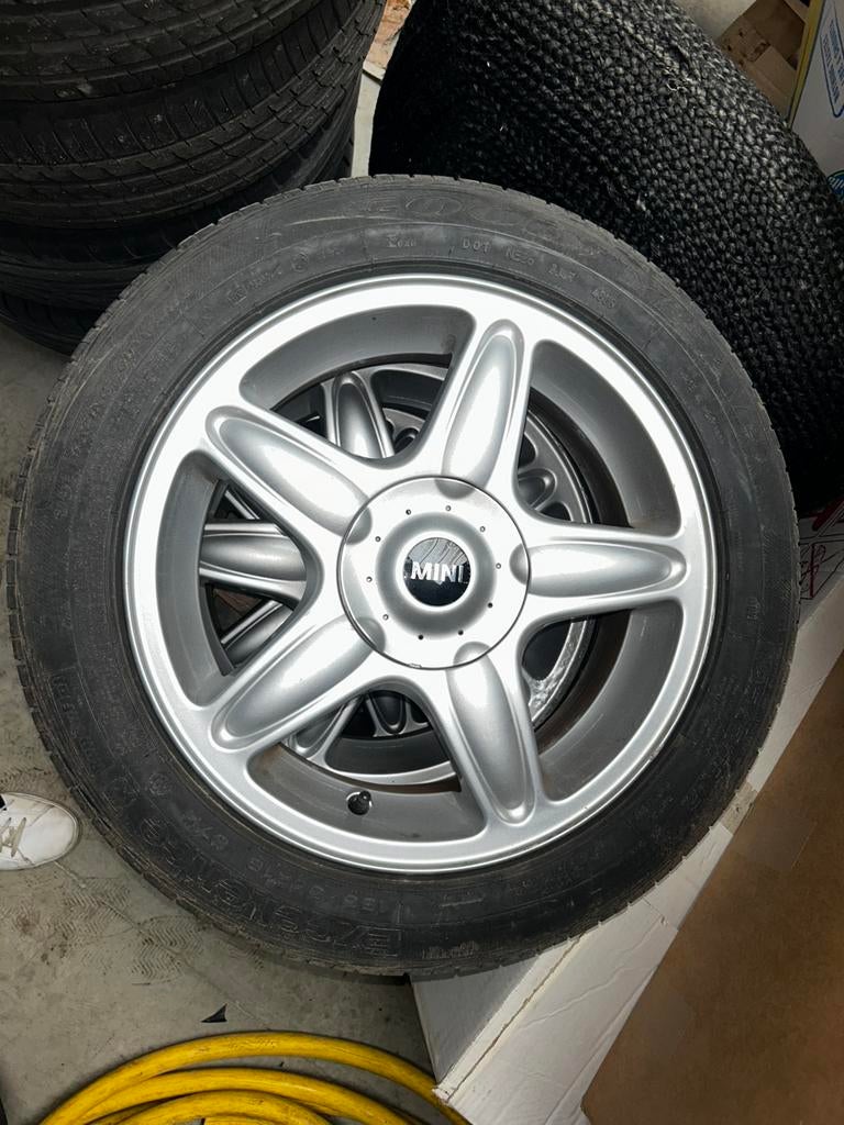 Originele Mini velgen, Auto-onderdelen, Banden en Velgen, Ophalen, Gebruikt, Velg(en), 16 inch