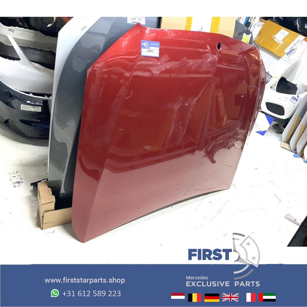 W213 S213 MOTORKAP ROOD ORIGINEEL Mercedes E Klasse 2016-202, Gebruikt, -, Voor, Ophalen of Verzenden