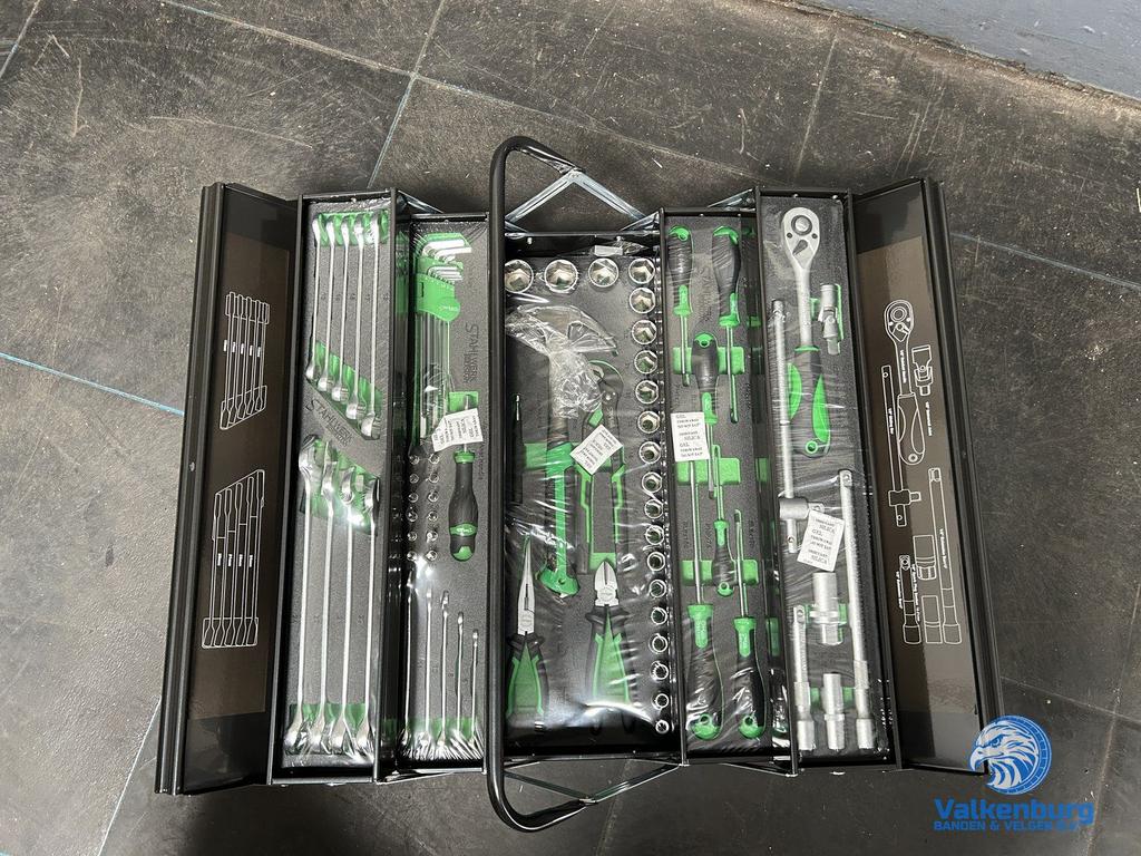 NIEUWE Stahlwerk Germany SW76 76-Delige Gereedschapskist, Bricolage & Construction, Neuf, -, -, -