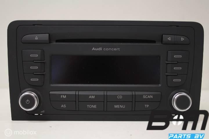 Audi Concert radio/CD Audi A3 8P 8P0035186G, Utilisé
