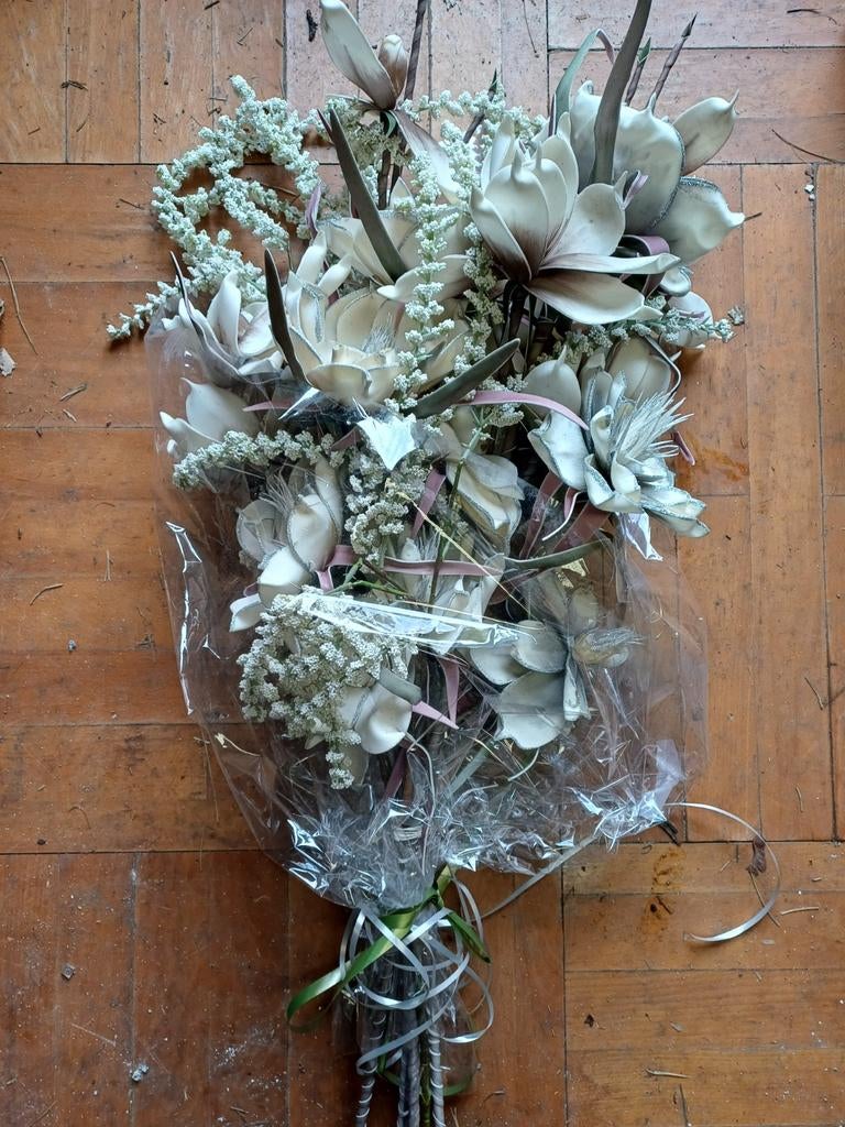 Boeket kunstbloemen, Ophalen of Verzenden, Gebruikt, Binnen