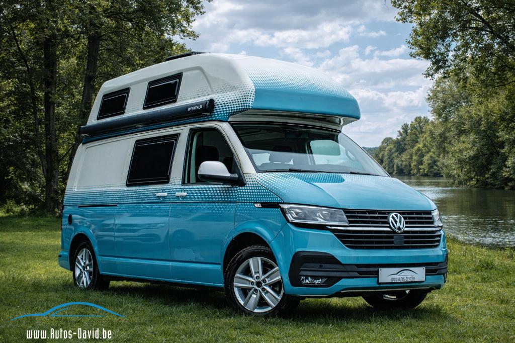 Westfalia Club Joker toit surélevé, 2,0 TDI DSG 150CV 4 Lits, Caravanes & Camping, Jusqu'à 4, Siège standard, Diesel, Réfrigérateur