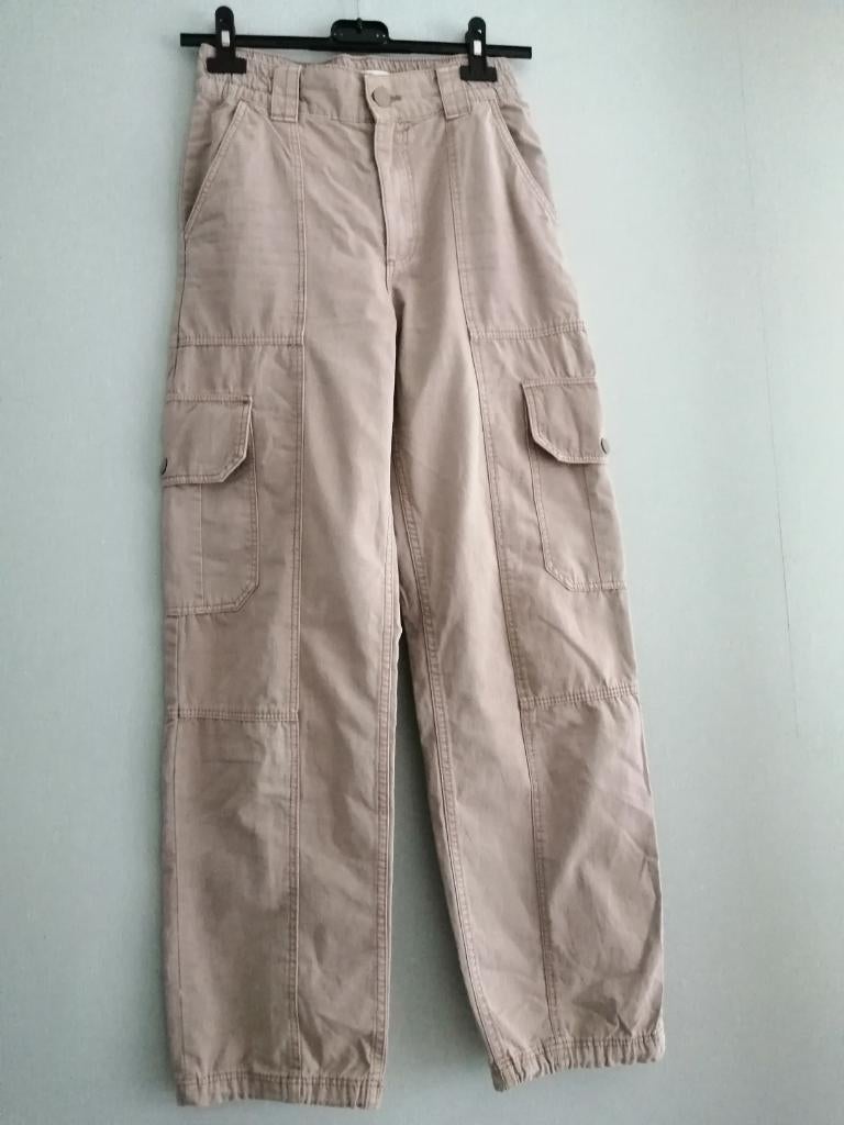 mooie broek Pull & Bear EUR 32, Beige, Ophalen of Verzenden, Pull & Bear, Lang