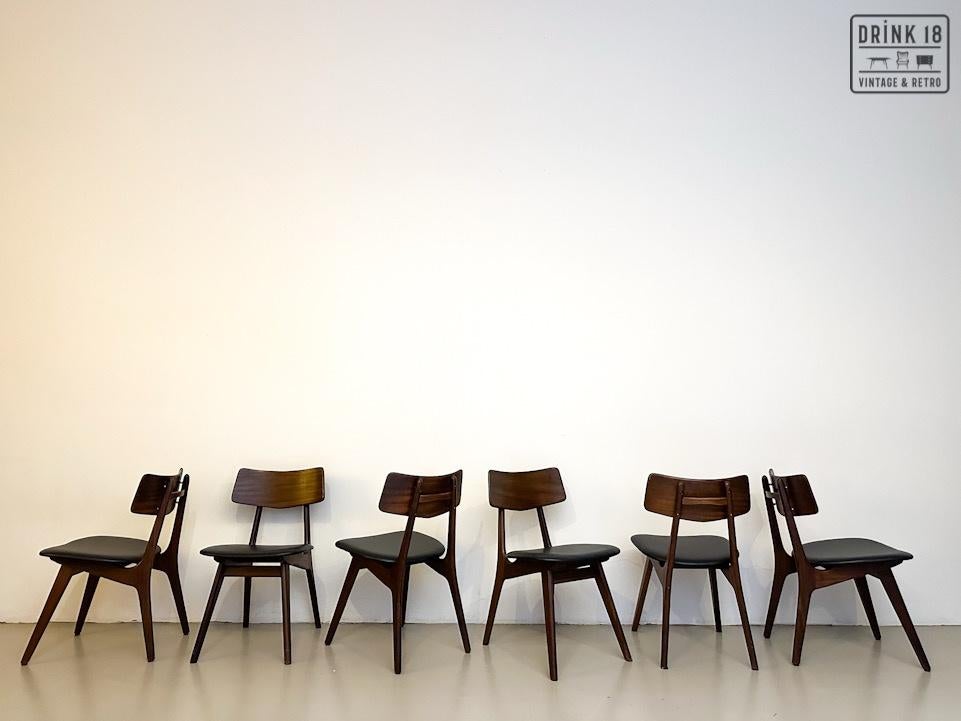 Zes Stavanger eetkamerstoelen - Louis van Teeffelen, Ophalen