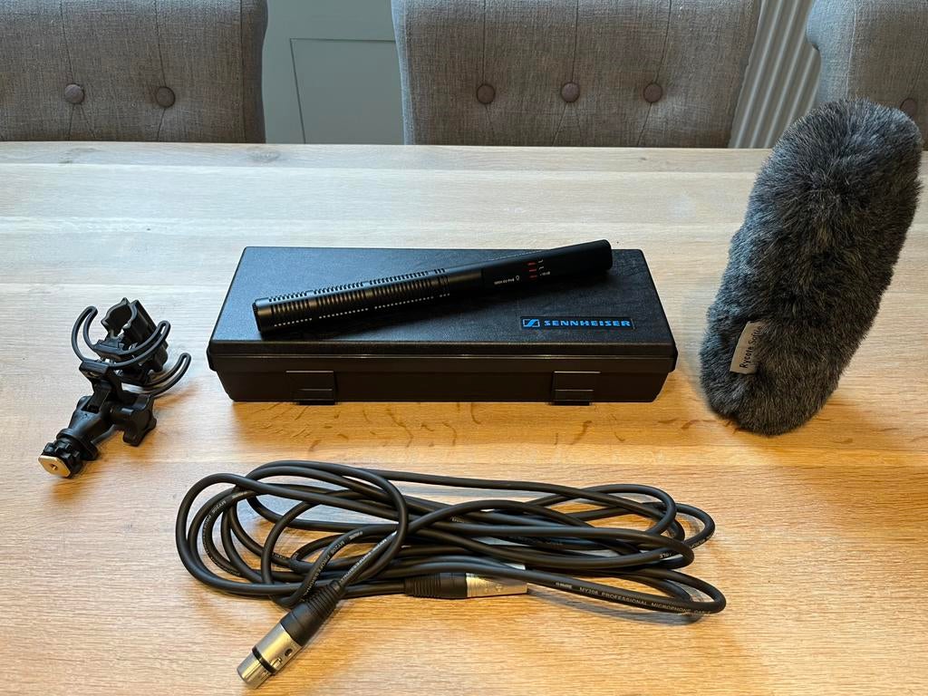 Sennheiser MKH 60 + toebehoren, Ophalen of Verzenden, Zo goed als nieuw