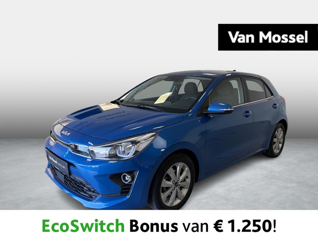 Kia Rio 1.2 More, Auto's, Kia, Voorwielaandrijving, 4 cilinders, Blauw, 62 kW