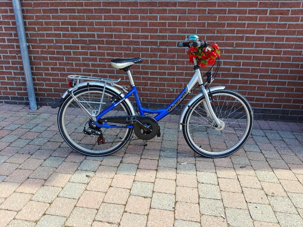 Kinderfiets, Fietsen en Brommers, Ophalen, Gebruikt, 20 inch of meer, Minerva