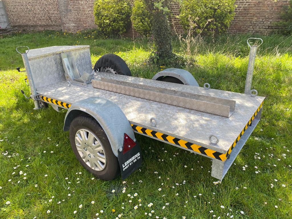 Remorque moto, Enlèvement, Utilisé