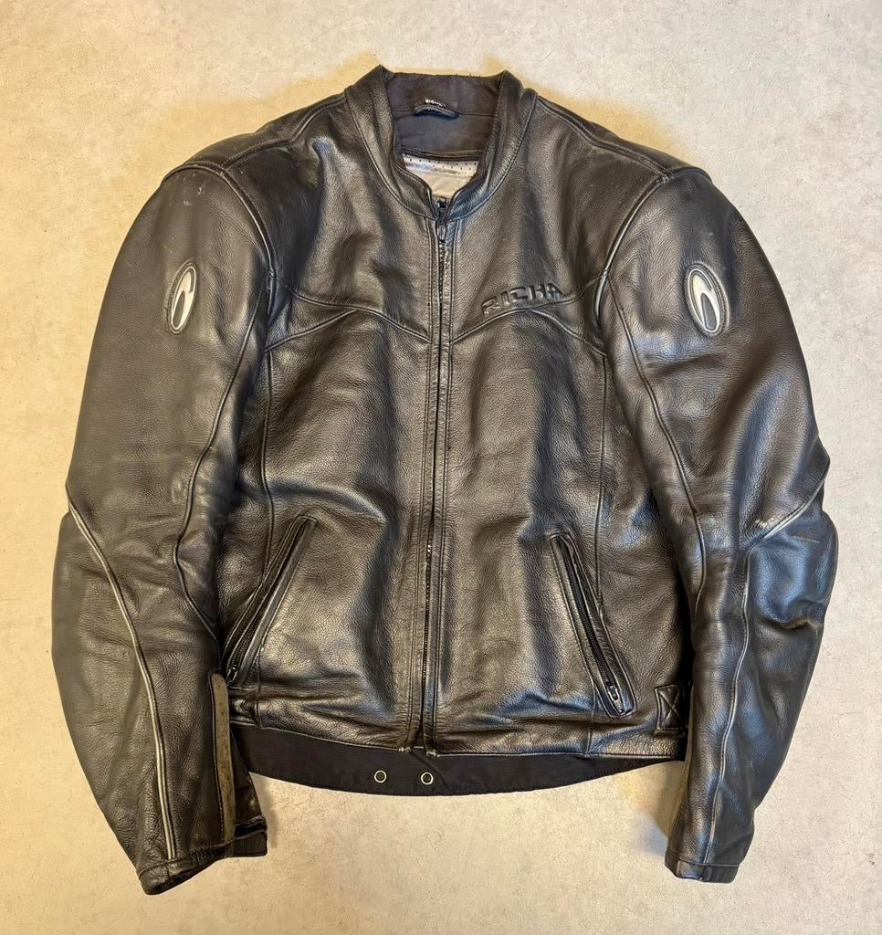 Lederen motorvest heren Richa maat D50 UK40, Motoren, Ophalen, Tweedehands, Heren, Jas | leer