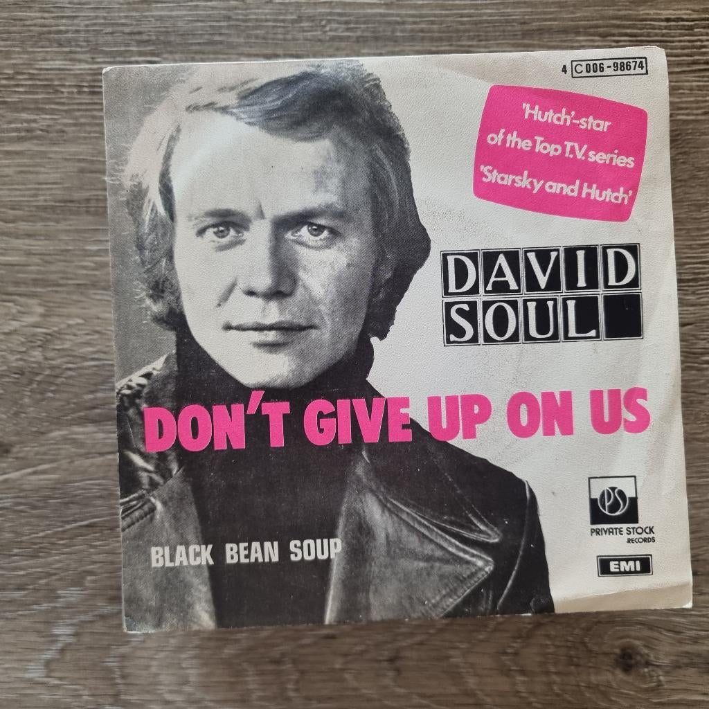7" David Soul - Don't give up on us, Gebruikt, 7 inch, Single, Ophalen of Verzenden