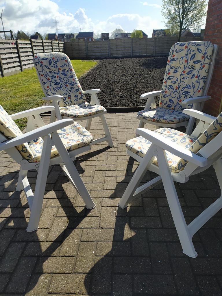 Terrasstoelen, Ophalen, Verstelbaar