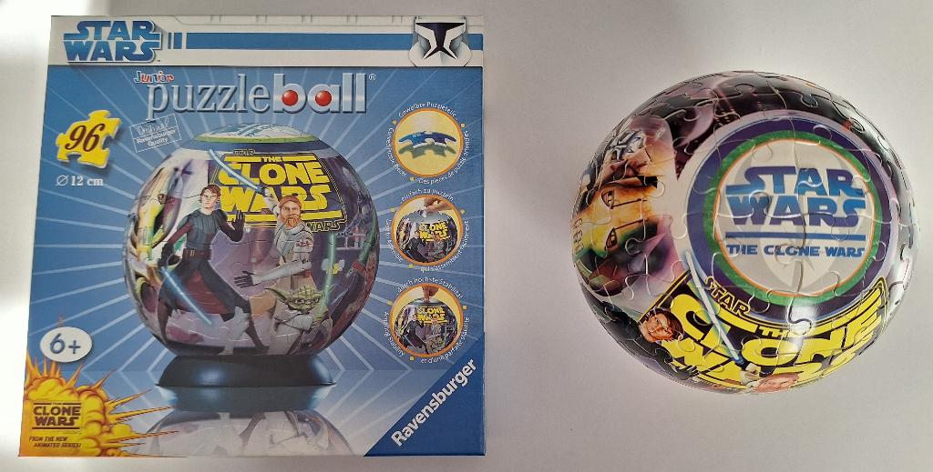 Star Wars The Clone Wars puzzelbal, Hobby & Loisirs créatifs, Sport cérébral & Puzzles, Enlèvement ou Envoi, Moins de 500 pièces