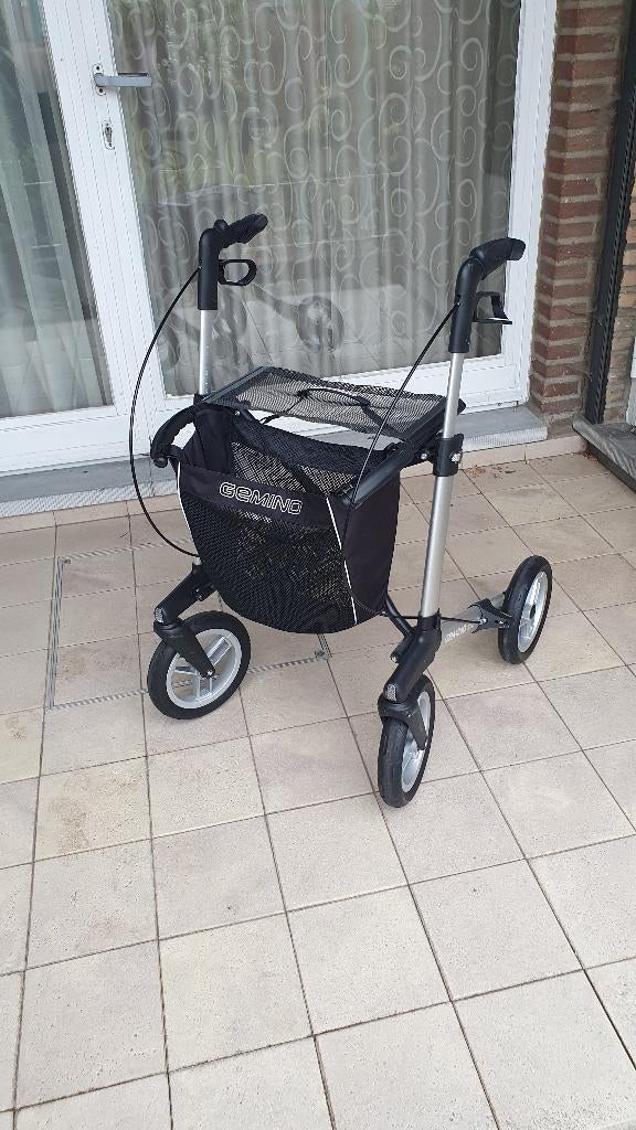 Rollator: Stabiele Loophulp Gemino 30 Comfort, Diversen, Rollators, Ophalen, Opvouwbaar, Zo goed als nieuw