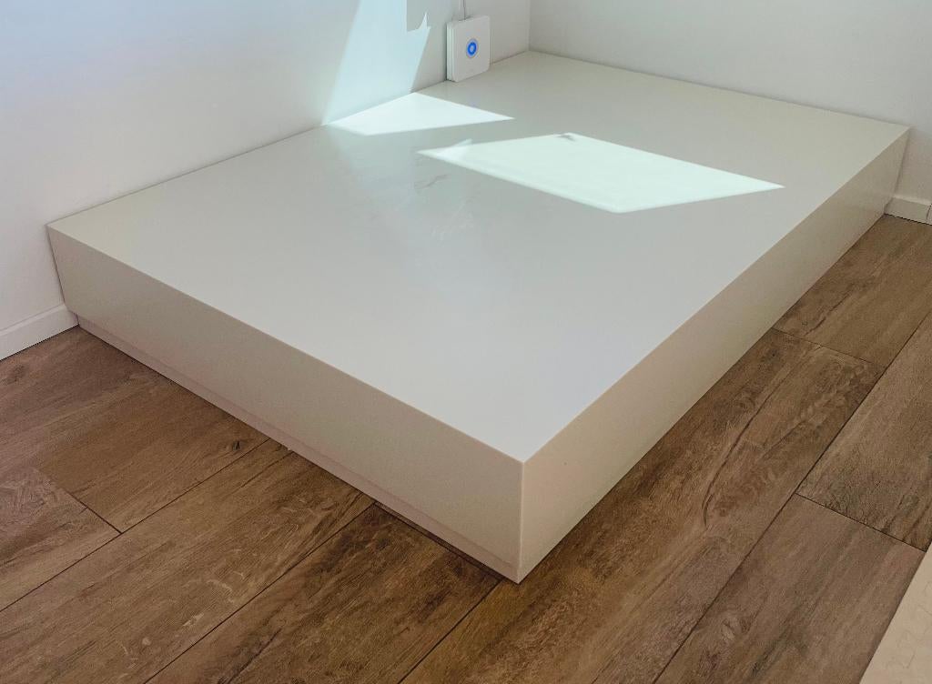 Salontafel, Ophalen, Overige materialen, 100 tot 150 cm, Zo goed als nieuw