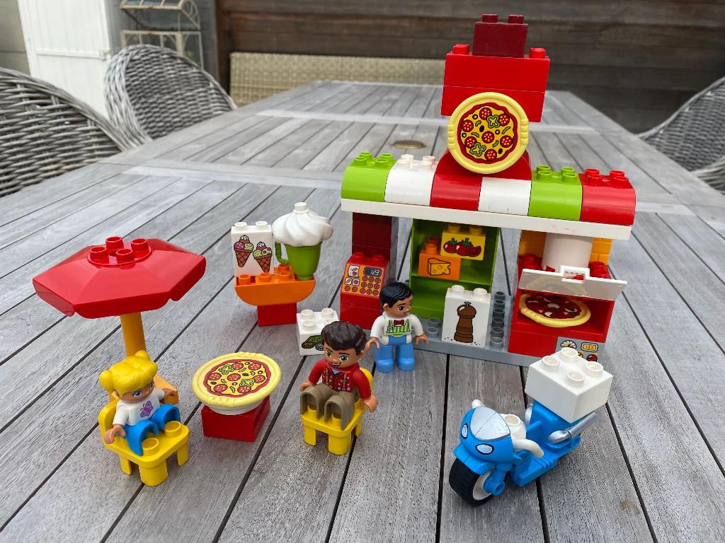 Lego Duplo pizzeria, Ophalen, Gebruikt, Duplo