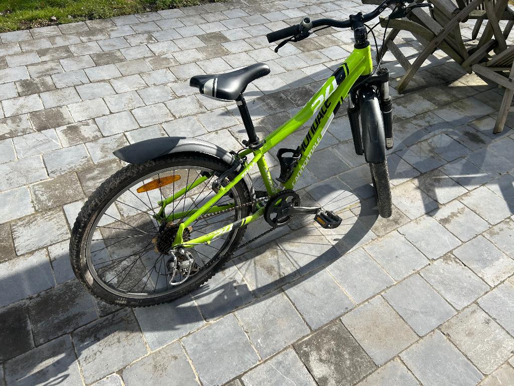 Vélo pour enfants Cannondale en aluminium 24 pouces, V-brakes, Aluminium, Enlèvement, Utilisé