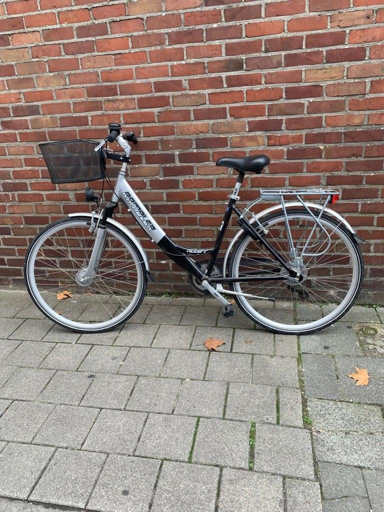 DAMESFIETS, Ophalen