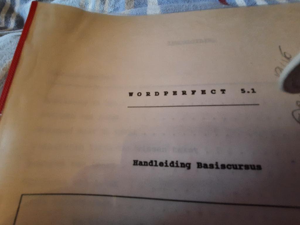 cursus word perfect, gemakkelijk voor beginners, Ophalen of Verzenden