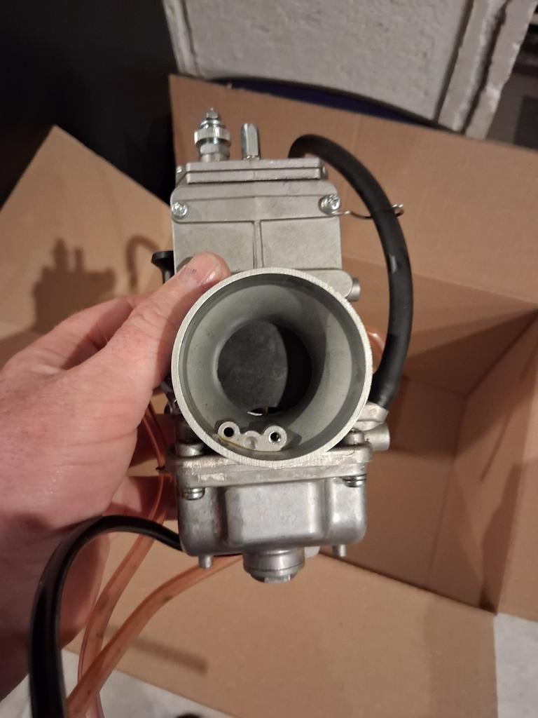 Mikuni 36mm vlakschuif, Motoren, Ophalen