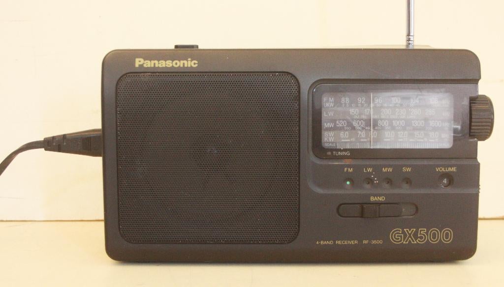 Panasonic GX500 Radio / Model RF-3500 / 1995 / Made In Japan, Ophalen of Verzenden, Zo goed als nieuw, Radio