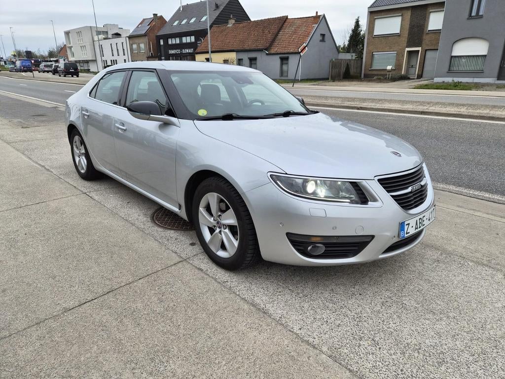 SaaB 95 - automaat heel mooie auto, Autos, Cuir, Carnet d'entretien, Noir, 5 portes