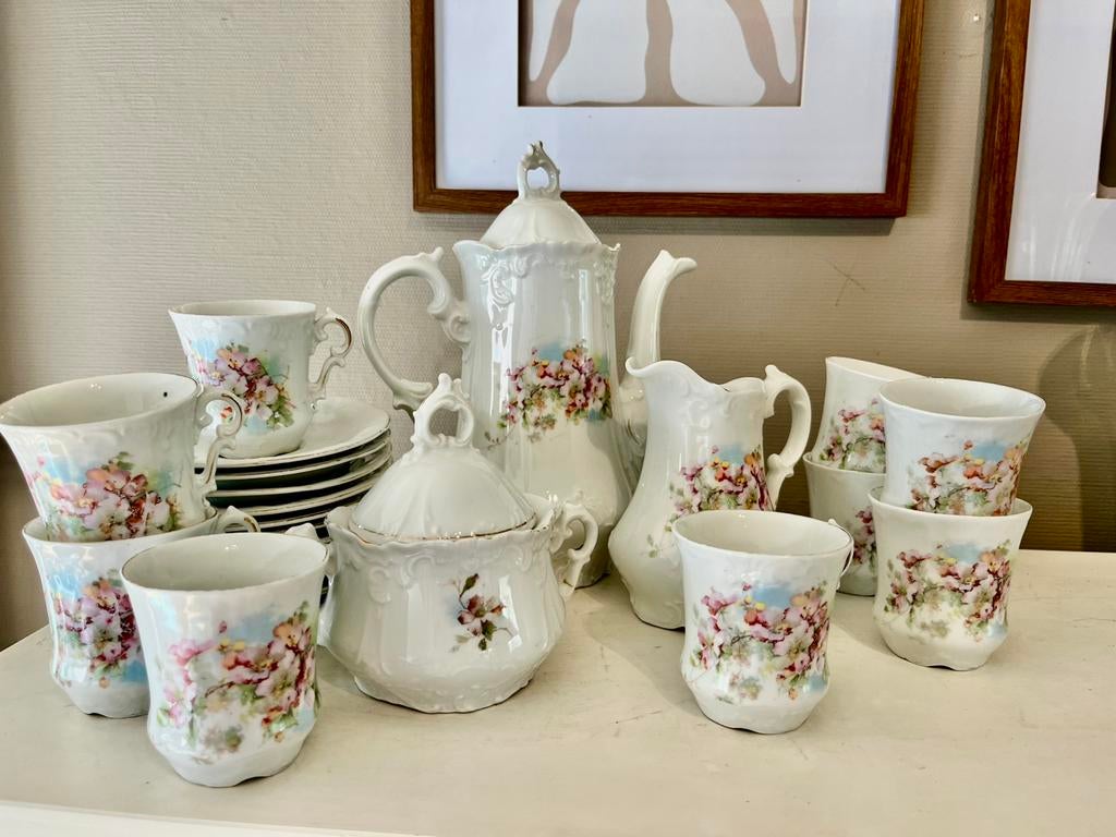 Services cafes 9 personnes, Enlèvement