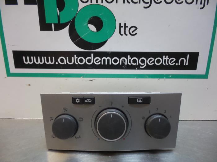Panneau de commandes chauffage d'un Opel Astra (Astra H 04-), Autos : Pièces & Accessoires, -, Opel, 3 mois de garantie, Utilisé