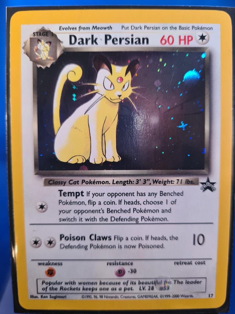 Dark Persian 17/53 - Wizards Black Star Promos, Verzenden, Gebruikt