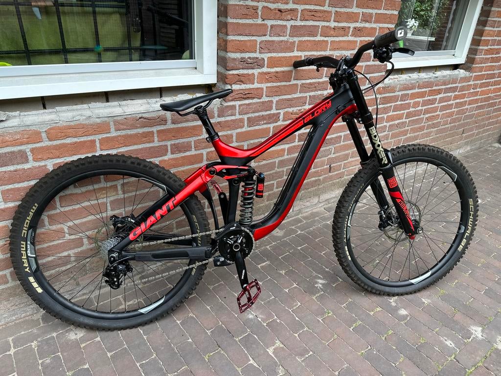Giant Glory advanced Carbon M Zeer nette staat, Fietsen en Brommers, Fully, Ophalen, Zo goed als nieuw, Giant