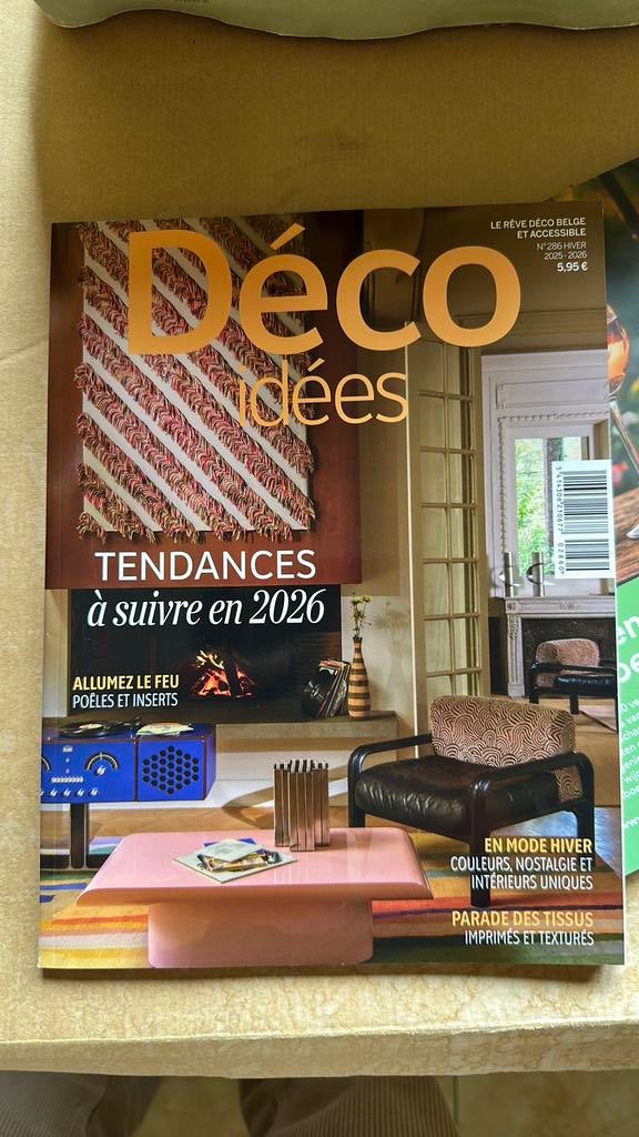 Revue Deco Idees   De 190 (07/2012) à 286 (janvier 2026), Livres, Enlèvement, Utilisé
