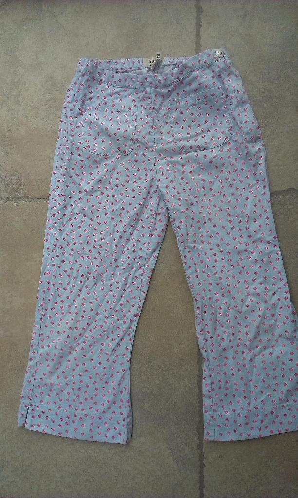 Mooie bloemetjes broek mt 128 (zie foto's), Enfants & Bébés, Vêtements enfant | Taille 128, Enlèvement ou Envoi, Comme neuf, Fille