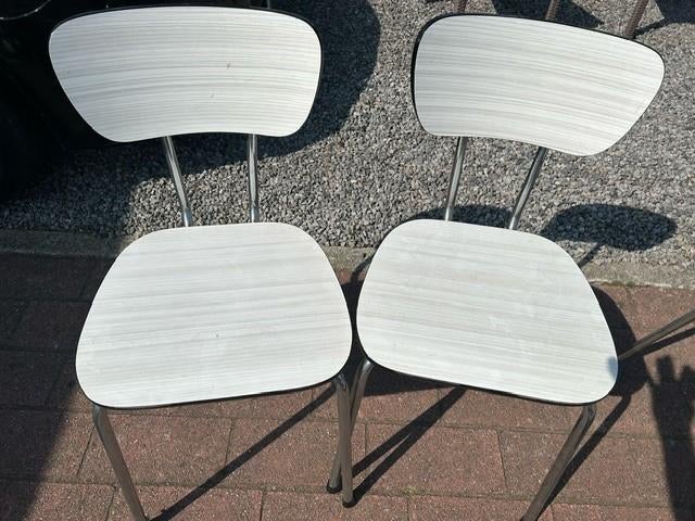 Fornica stoelen jaren ’60  twee paar, Ophalen, Twee