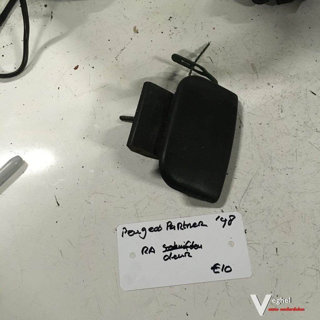 Peugeot Parnter 1998 Greep Klink  schuifdeur Rechts, Gebruikt, -, Deur, -